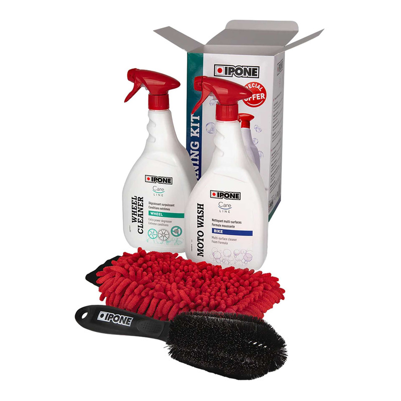 Kit de nettoyage moto Ipone Cleanning Kit