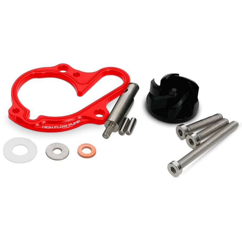 Kit de pompe à eau Voca Racing High Flow rouge AM6