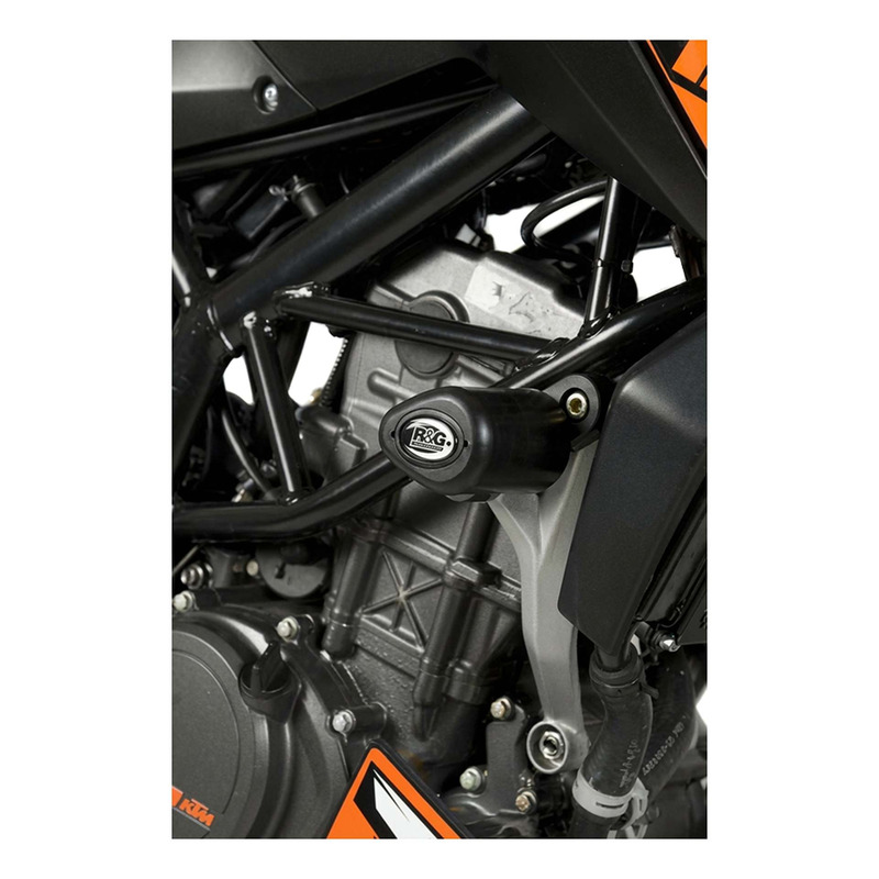 Kit de protections street R&G Racing stage 1 KTM 125 Duke 13-23