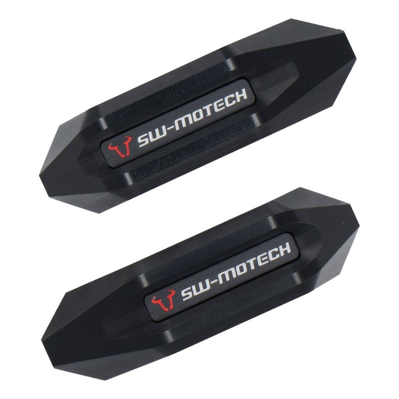 Kit de tampons de protection SW-MOTECH noir Triumph Trident 660 21-22