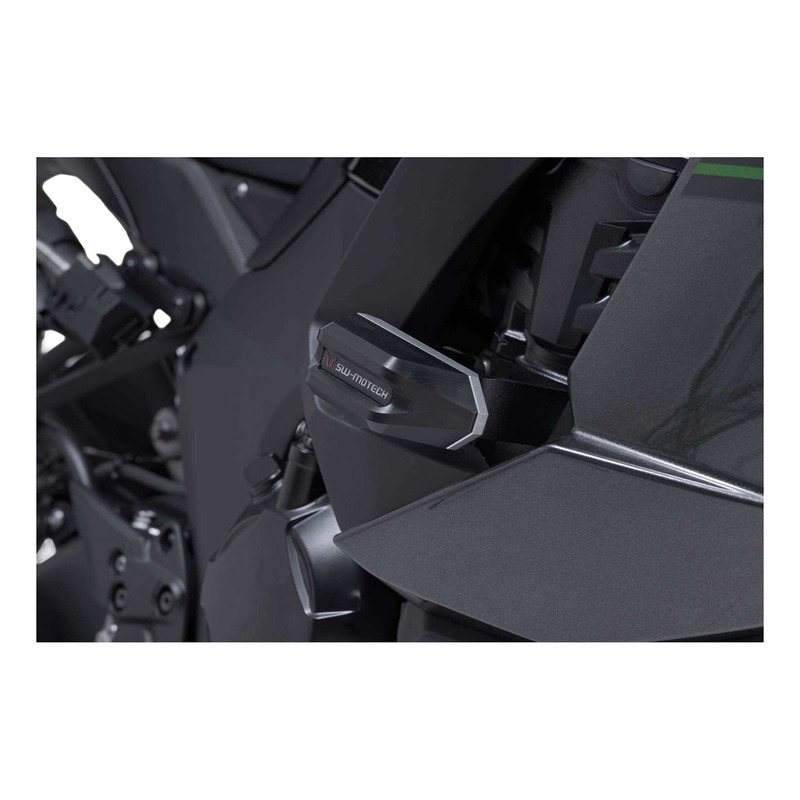 Kit de tampons de protection SW-MOTECH noir Kawasaki Ninja 1100 SX 2025