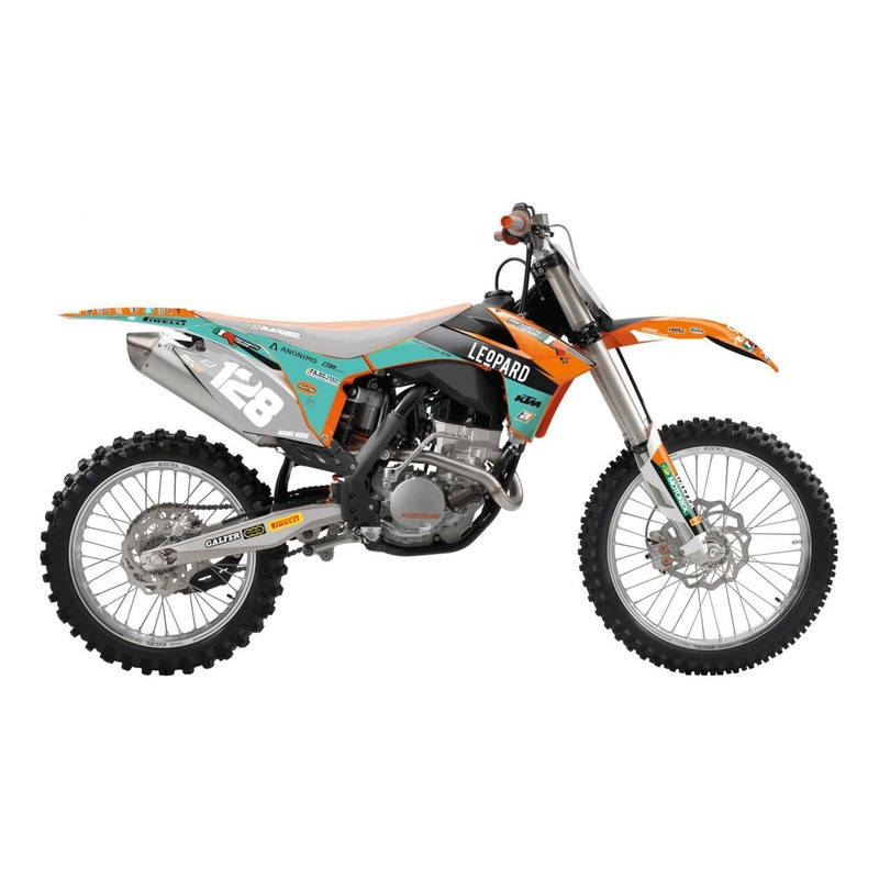 Kit déco Blackbird Racing Replica 2018 Team Marchetti KTM 250 SX 11-1