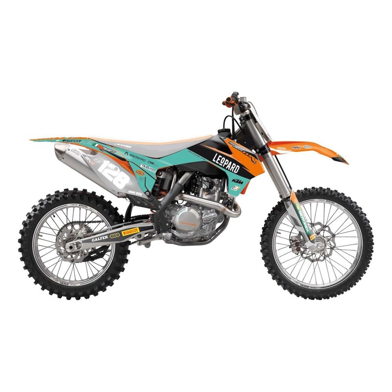 Kit déco Blackbird Racing Replica 2018 Team Marchetti KTM 250 SX 13-1