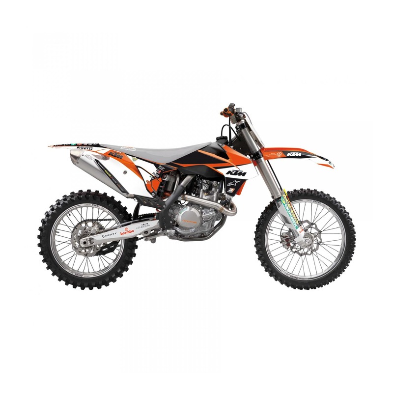 Kit déco Blackbird Racing Replica 2019 KTM Trofeo 2020 KTM 250 SX-F 1