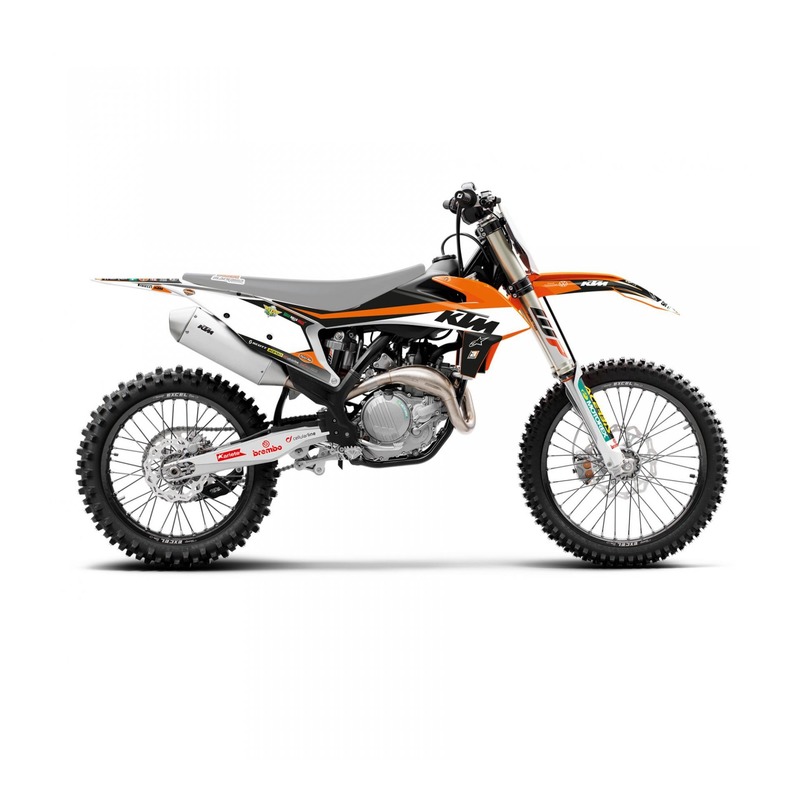 Kit déco Blackbird Racing Replica 2019 KTM Trofeo 2020 KTM 250 SX-F 1