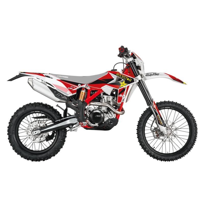 Kit déco Blackbird Racing Rockstar Energy Beta 250 RR 18-19 noir/roug