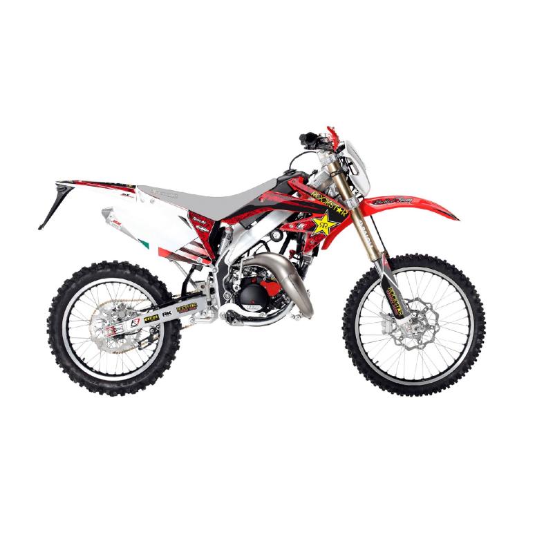 Kit déco Blackbird Rockstar Energy HM 50 CRE Derapage 07-12 rouge/bla