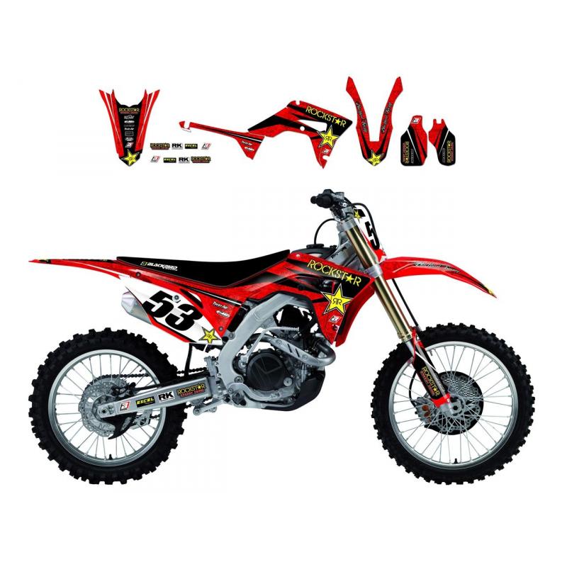Kit déco Blackbird Rockstar Energy Honda CRF 450R 09-12