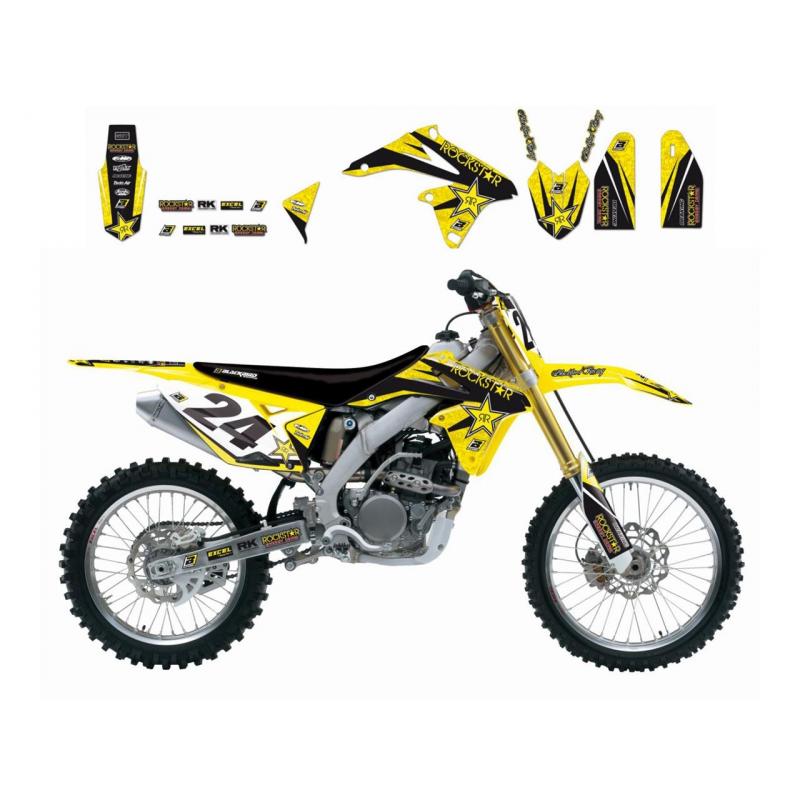 Kit déco Blackbird Rockstar Energy Suzuki 250 RM-Z 10-18