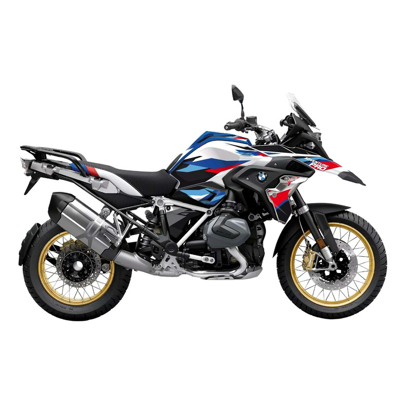 Kit déco complet Uniracing BMW R 1250 GS Adventure 19-22 bleu/blanc/r