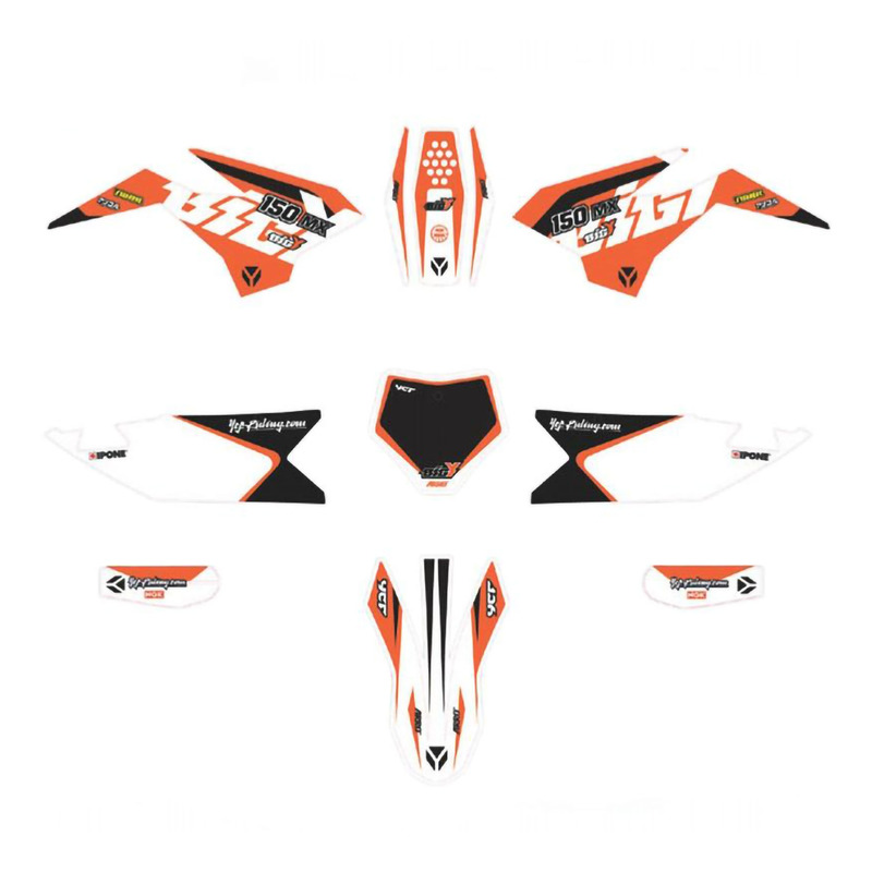 Kit DÃ©co Complet YCF Ã dition BIGY 150 MX 2022 â   BIGY 125/150/190
