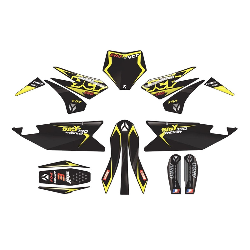 Kit DÃ©co Complet YCF Ã dition BIGY Factory 190 XL 2024 â   BIGY 125/1