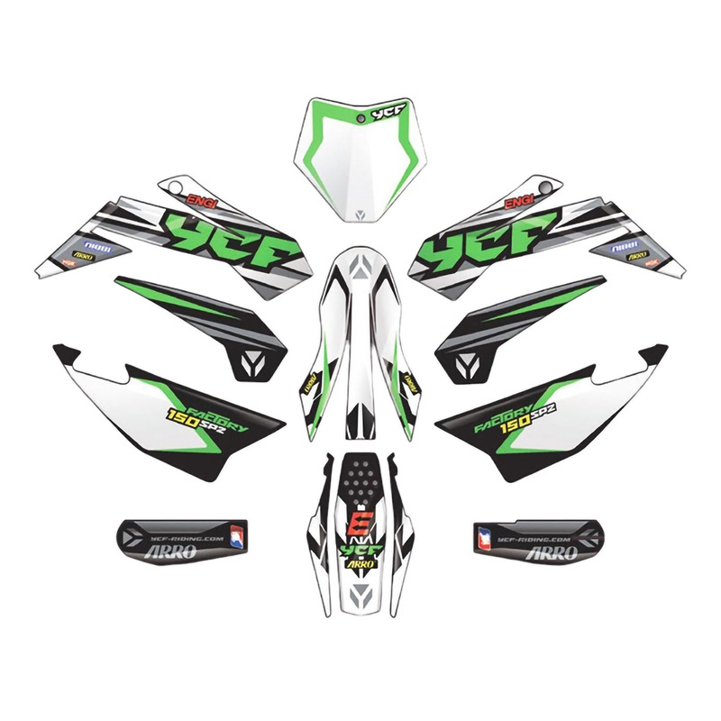 Kit Déco Complet YCF Édition SP2 2024 – PILOT / SP