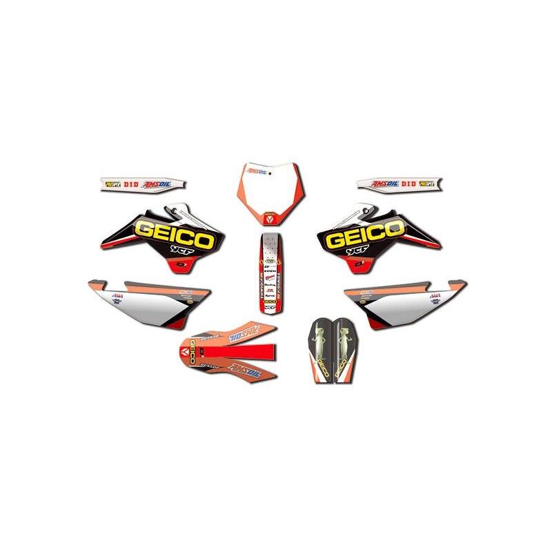 Kit déco D'COR Geico YCF Pilot 16-17