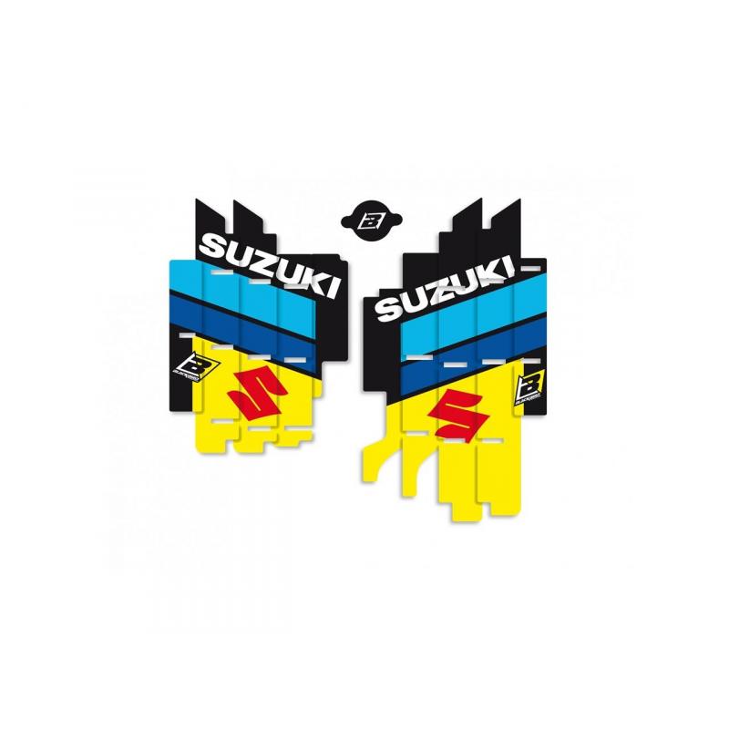 Kit déco de cache radiateur Blackbird Replica Racing Team 2019 Suzuki