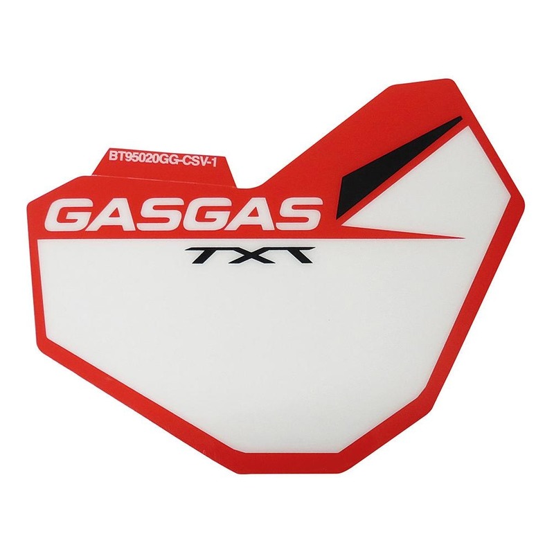 Kit déco de plaque phare pour trial Gas Gas Txt Pro Racing 2019 BT950