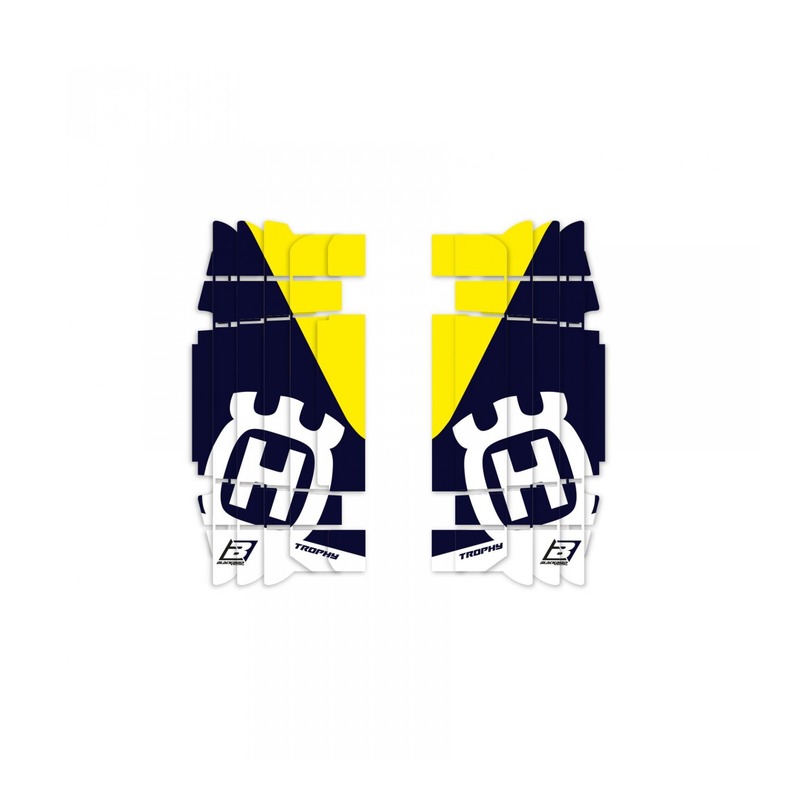 Kit déco de radiateur Blackbird Racing Replica Trophy 2020 Husqvarna