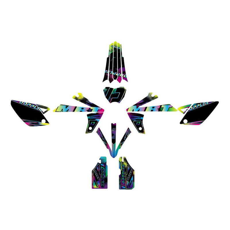 Kit déco holographique Doppler Rieju MRT 50 2009-21