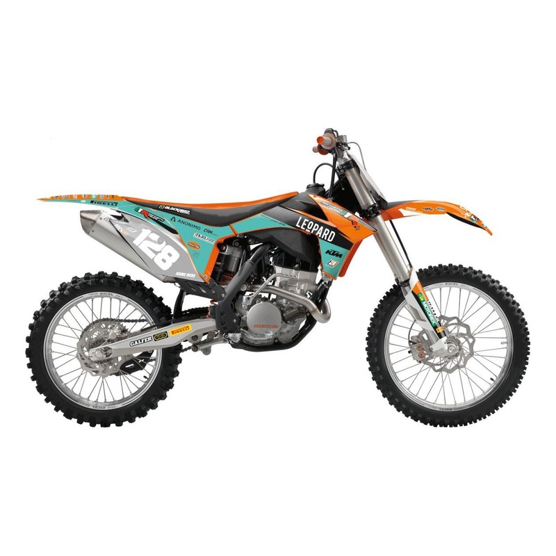 Kit déco + housse de selle Blackbird Racing Replica 18 Team Marchetti