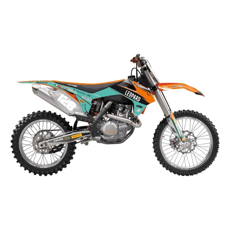 Kit déco + housse de selle Blackbird Racing Replica 18 Team Marchetti