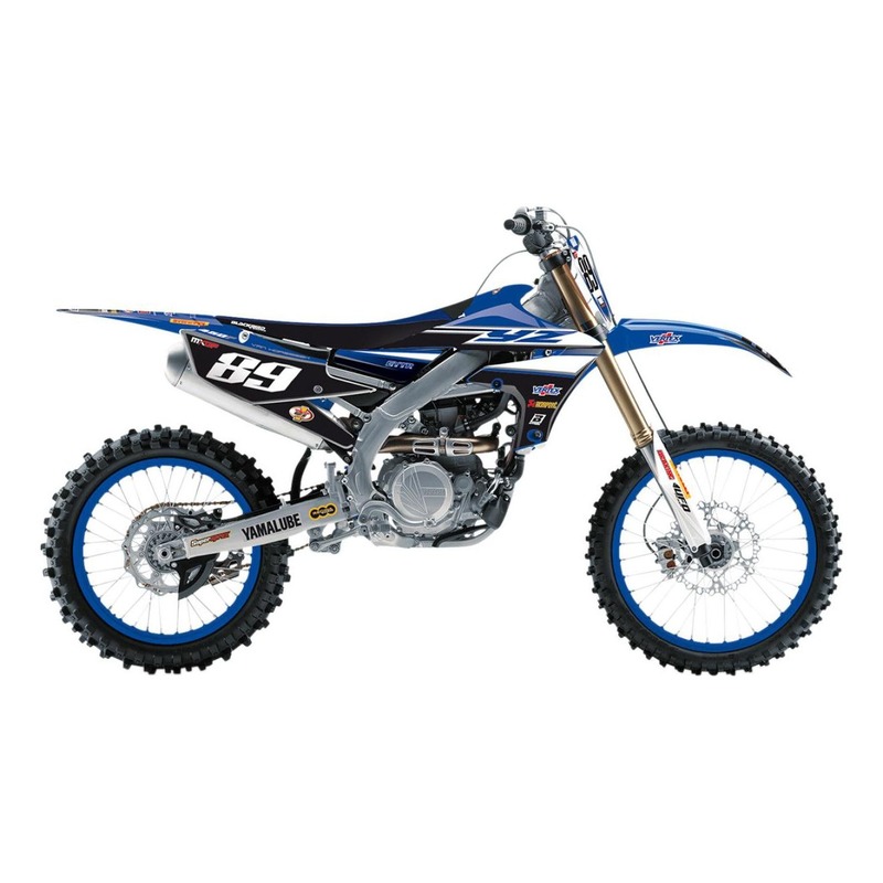 Kit déco + housse de selle Blackbird Racing Replica 18 Yamaha 450 YZ-