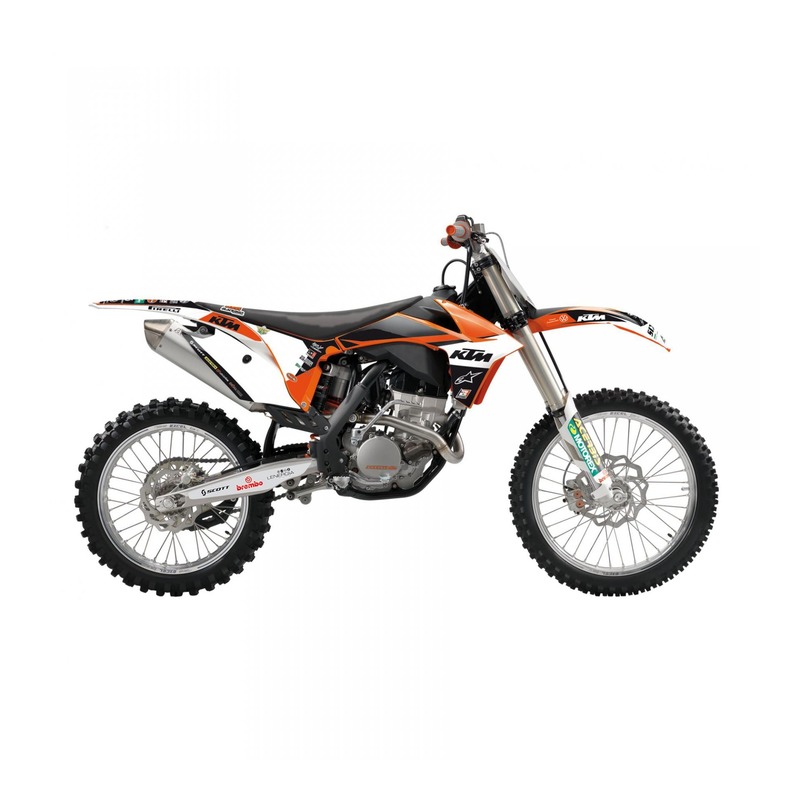 Kit déco + housse de selle Blackbird Racing Replica KTM Trophy 2020 K