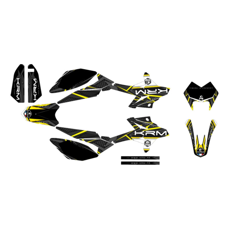 Kit déco KRM jaune Beta RR 2011-21