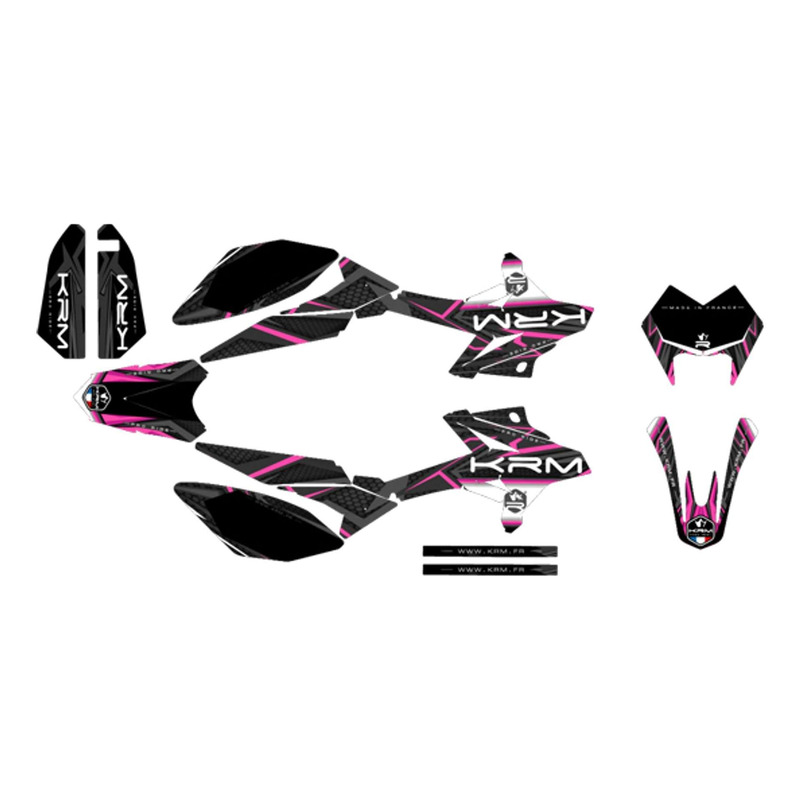 Kit déco KRM rose Beta RR 2011-23