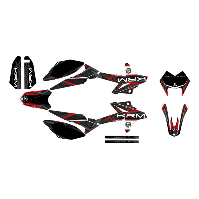 Kit déco KRM rouge Beta RR 2011-24