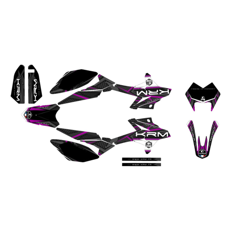 Kit déco KRM violet Beta RR 2011-22