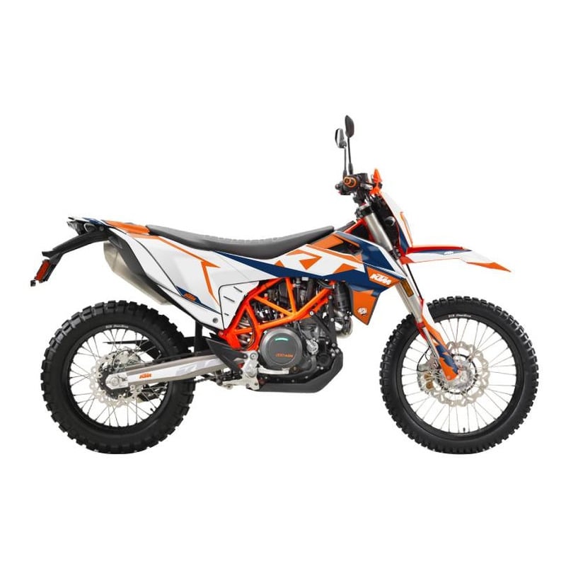 Kit déco Kutvek brillant Gravity Bleu KTM Enduro 690 R 19-21