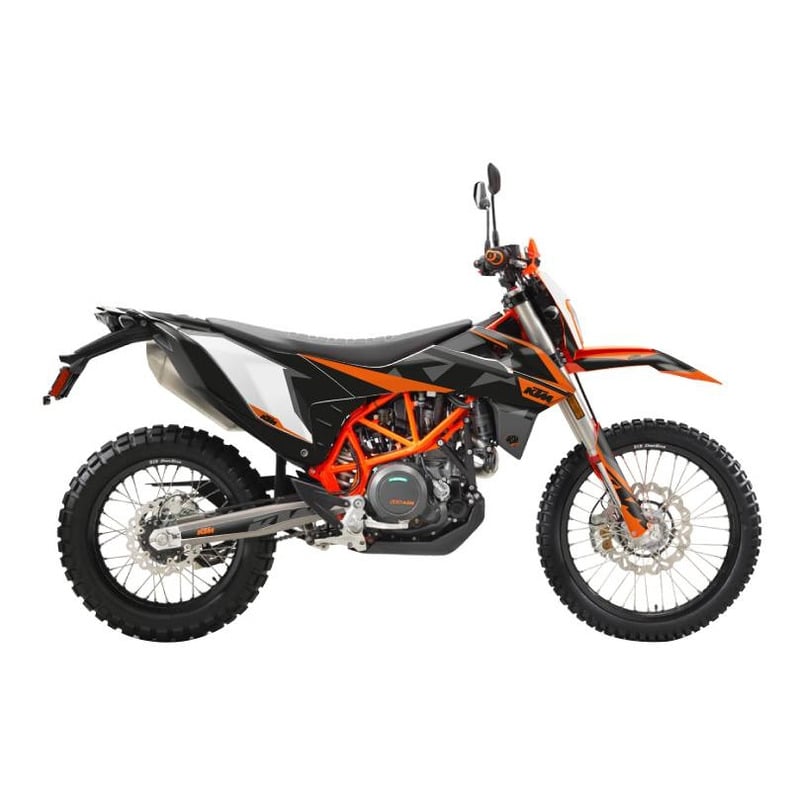 Kit déco Kutvek brillant Gravity Orange KTM Enduro 690 R 12-16