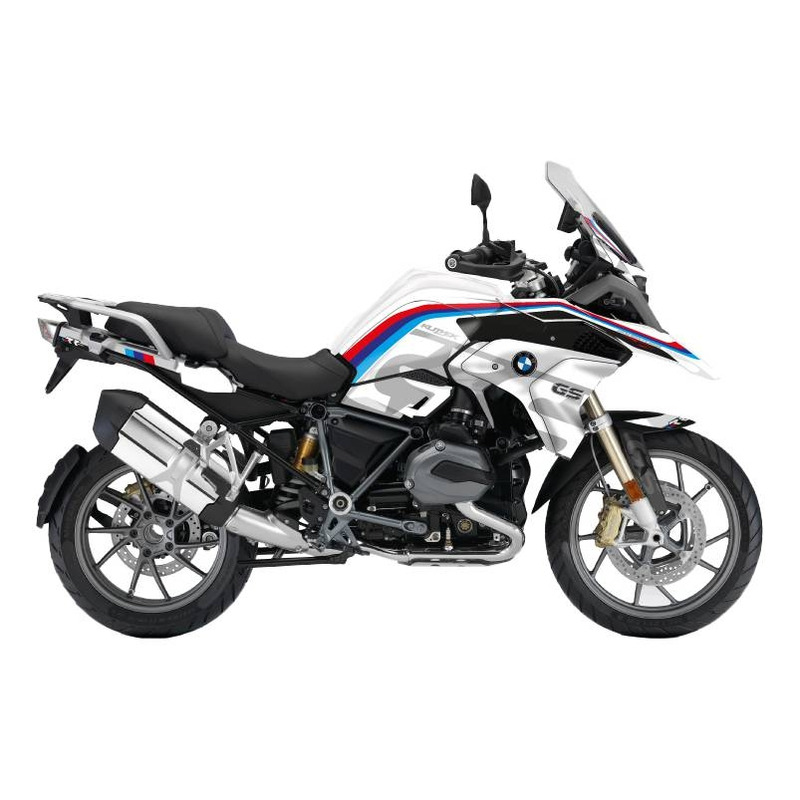 Kit déco Kutvek brillant Rr Blanc Bmw R 1200 GS Exclusive 17-18