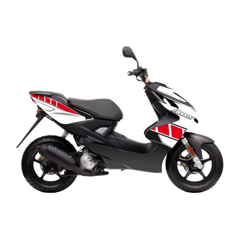 Kit déco Kutvek brillant Vintage Rouge Yamaha Aerox 13-16