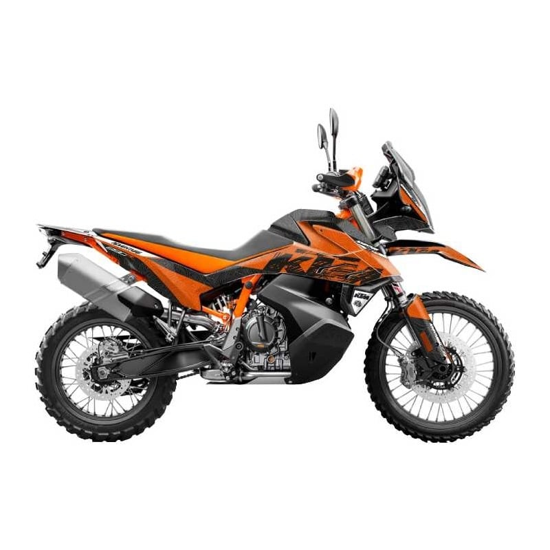 Kit déco Kutvek brillant Gear Orange KTM 890 Adventure R 21-22