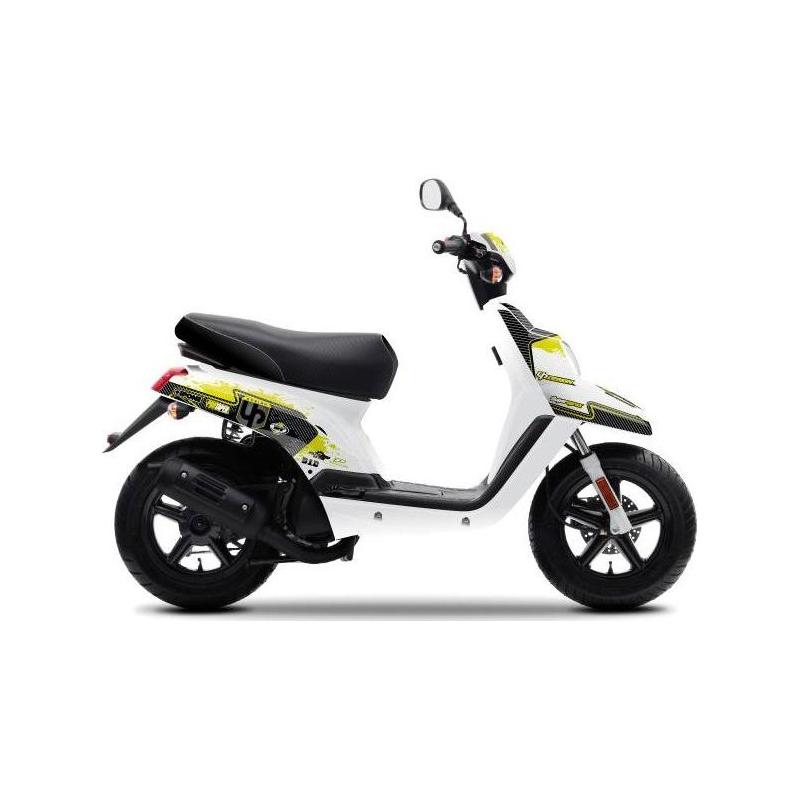 Kit déco Up Spectrum noir / jaune Yamaha BW’s 50 03-16