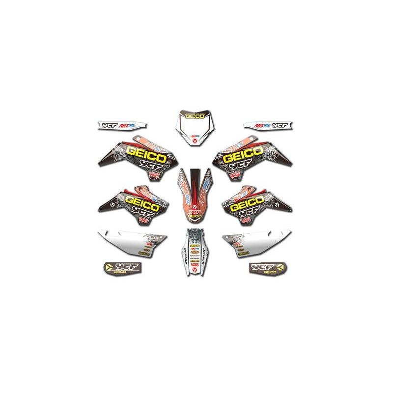 Kit déco YCF Geico YCF Pilot 16-17
