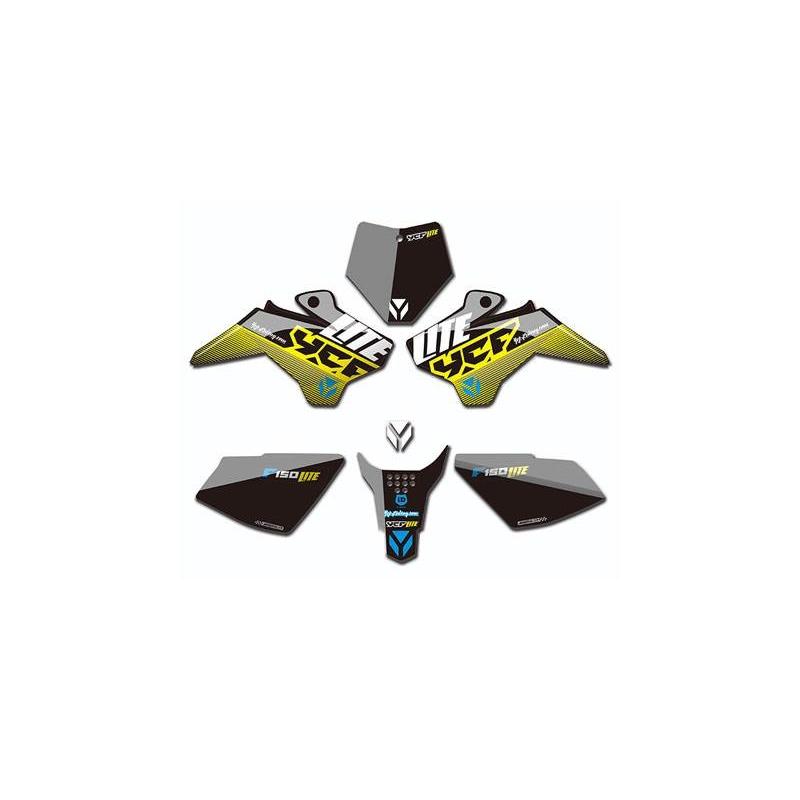 Kit déco YCF pour YCF F150 Lite 2017 noir