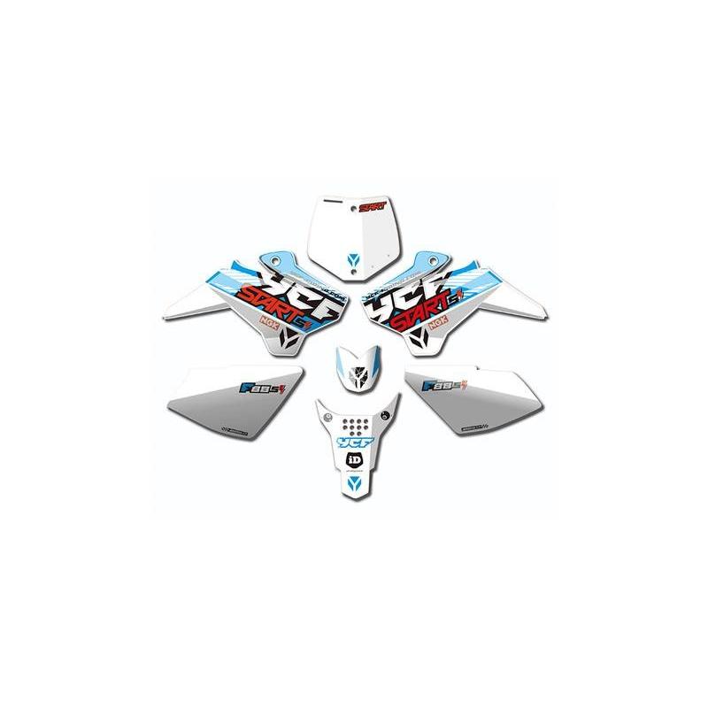 Kit déco YCF pour YCF Start F88SE 2017 blanc