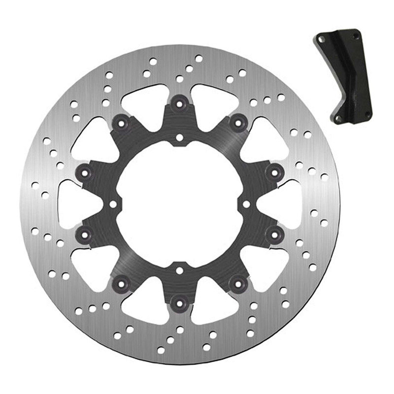 Kit disque de frein NG Brakes 749K13 320 mm flottant avec patte de dé