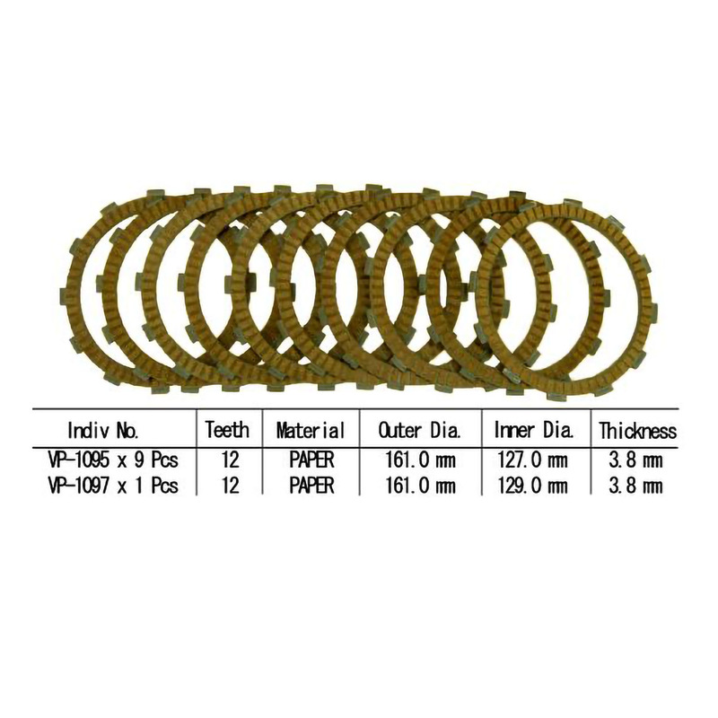 Kit disques d'embrayage garnis Kyoto Honda GL1500 SE Gold Wind 90-00