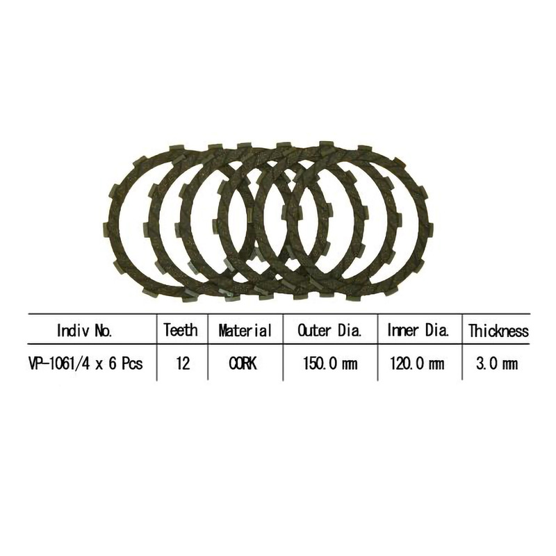 Kit disques d'embrayage garnis Kyoto Suzuki LT-F 400 2002