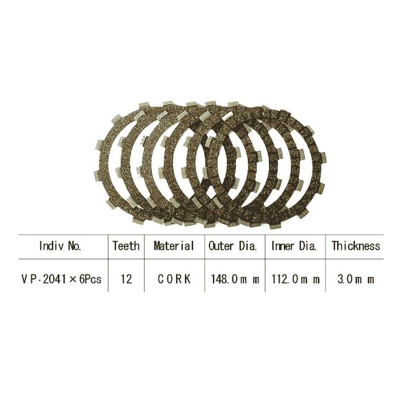 Kit disques d'embrayage garnis Kyoto Yamaha XJ 400 81-82