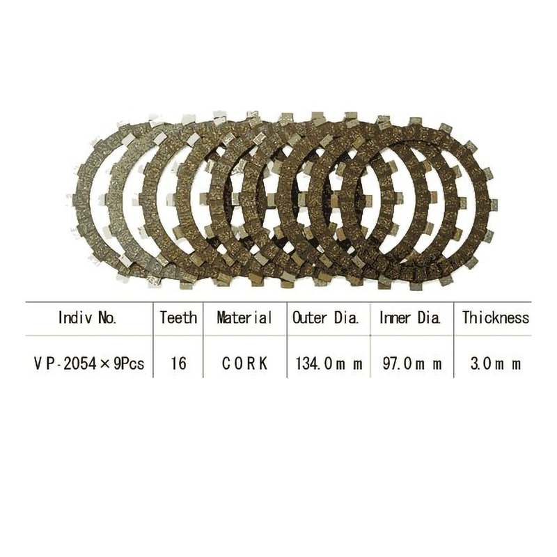 Kit disques d'embrayage garnis Kyoto Yamaha YZF 600 R 96-03