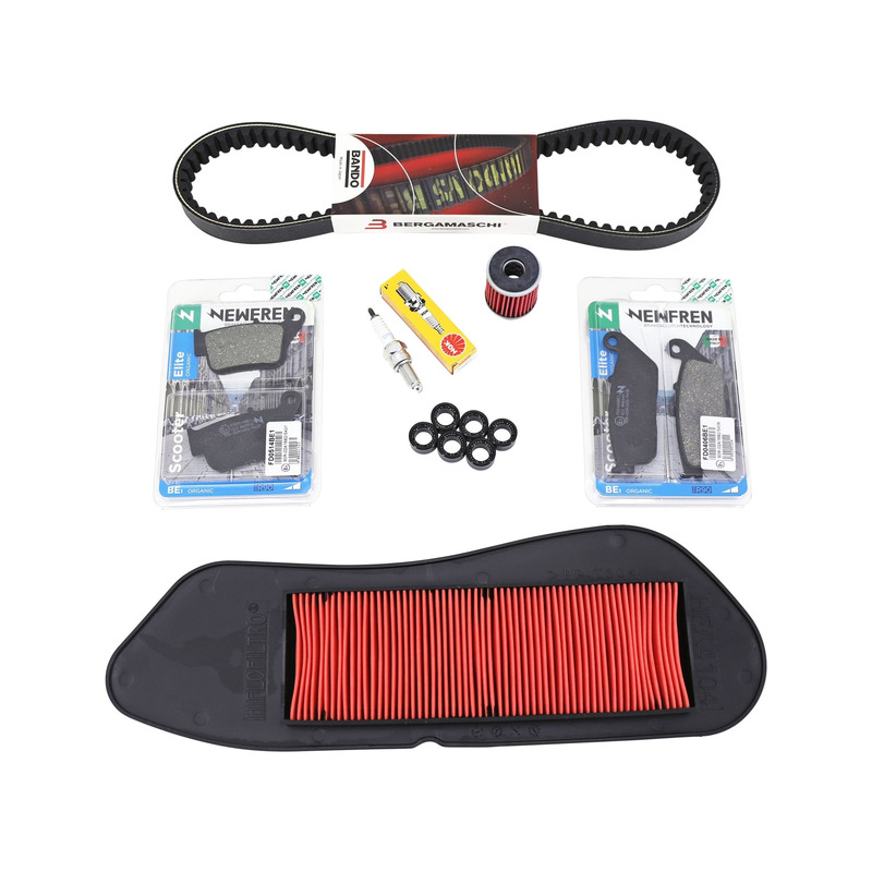 Kit entretien Yamaha 125 X-MAX 2014-17 (7 pièces)