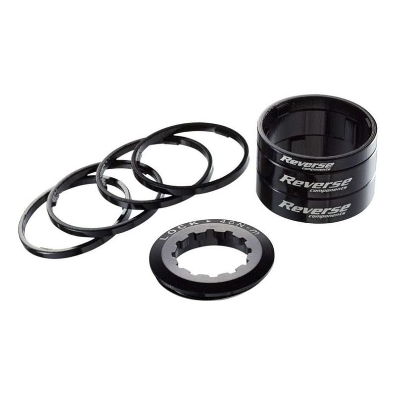 Kit entretoise Reverse Single speed noir