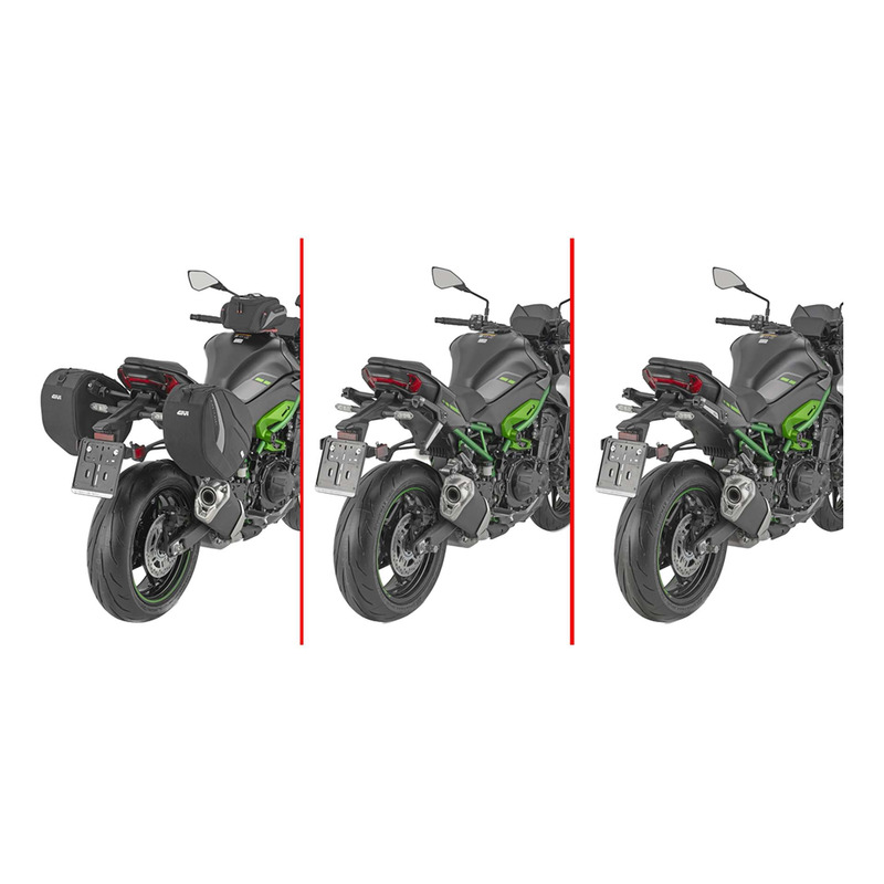 Kit fixation de sacoches rÃ©tractables Givi Easy-T Kawasaki Z 900 25-2