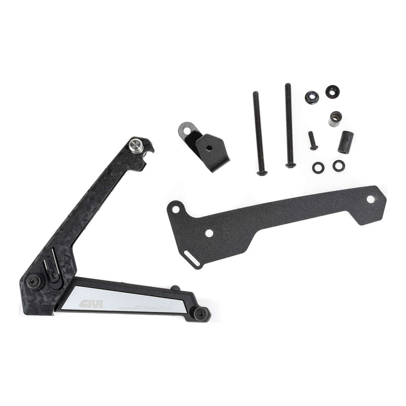 Fixation de sacoche rétractable gauche Givi Easy-T Royal Enfield 450 Guerilla 24-26