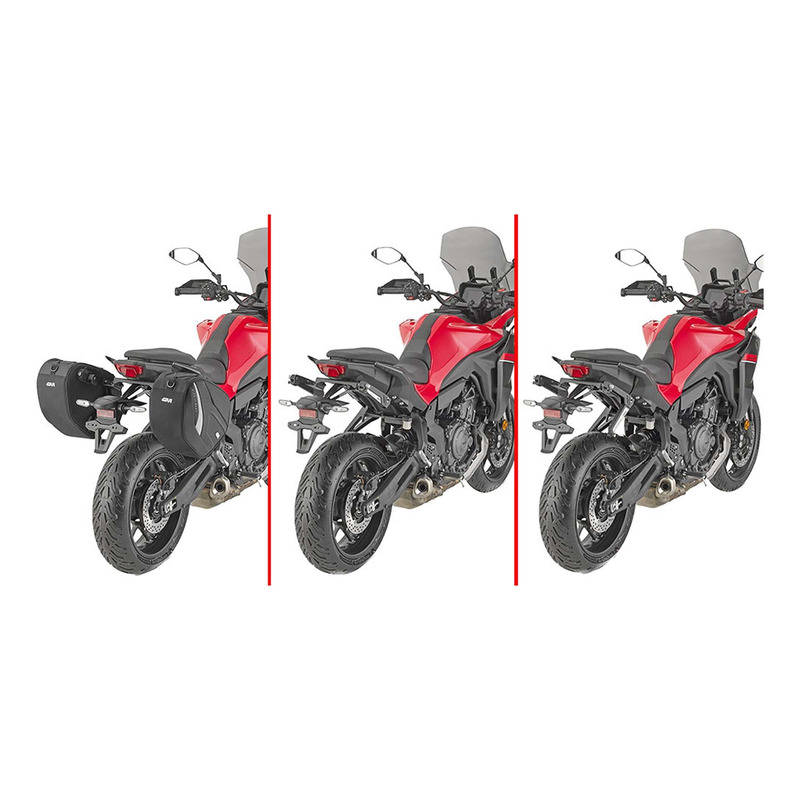Kit fixation de sacoches rÃ©tractables Givi Easy-T Yamaha Tracer 7 25-