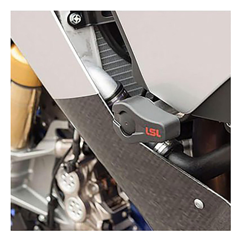 Kit fixation de tampons de protection argent LSL KTM 390 Duke 13-22